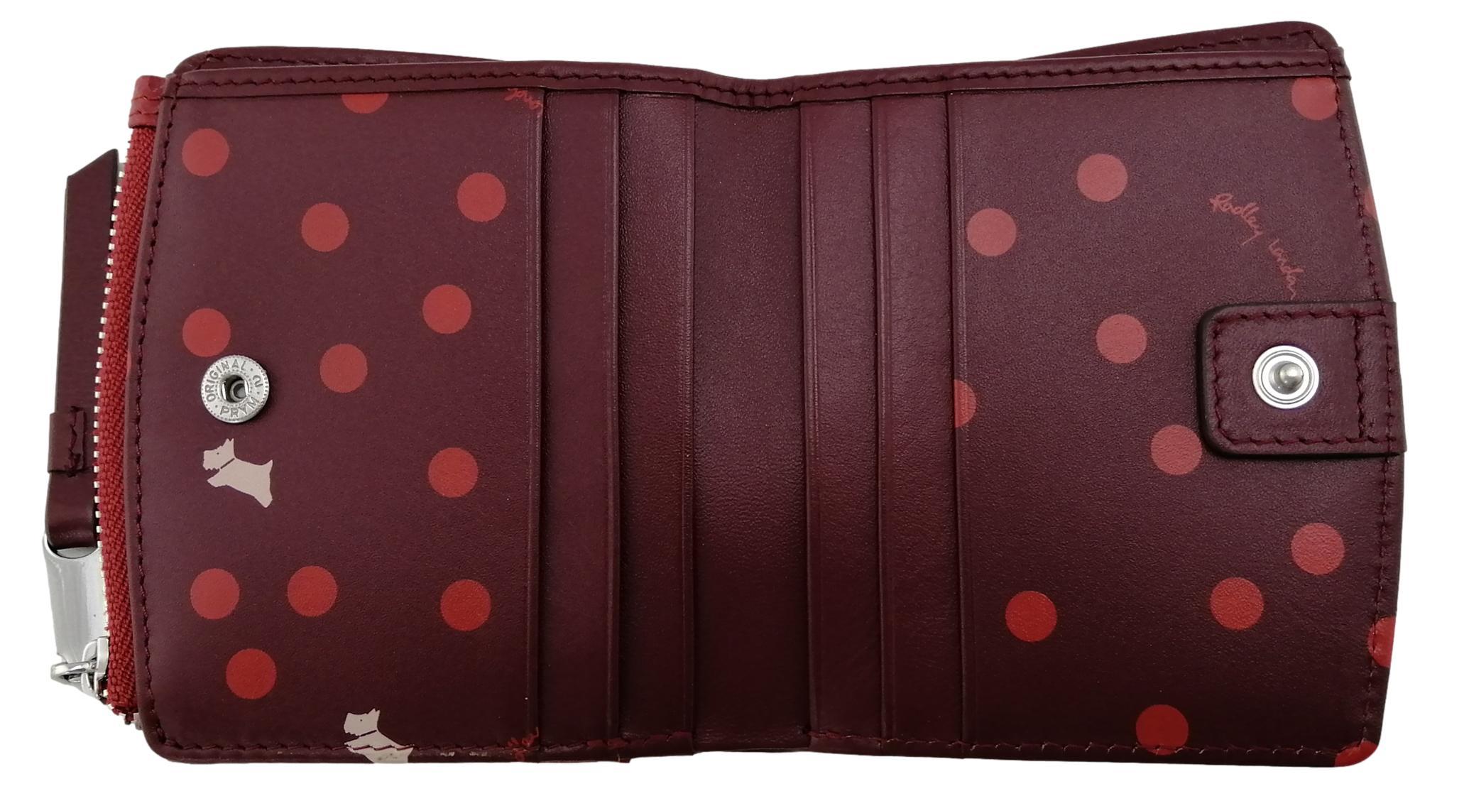 Radley Small Red Purse open