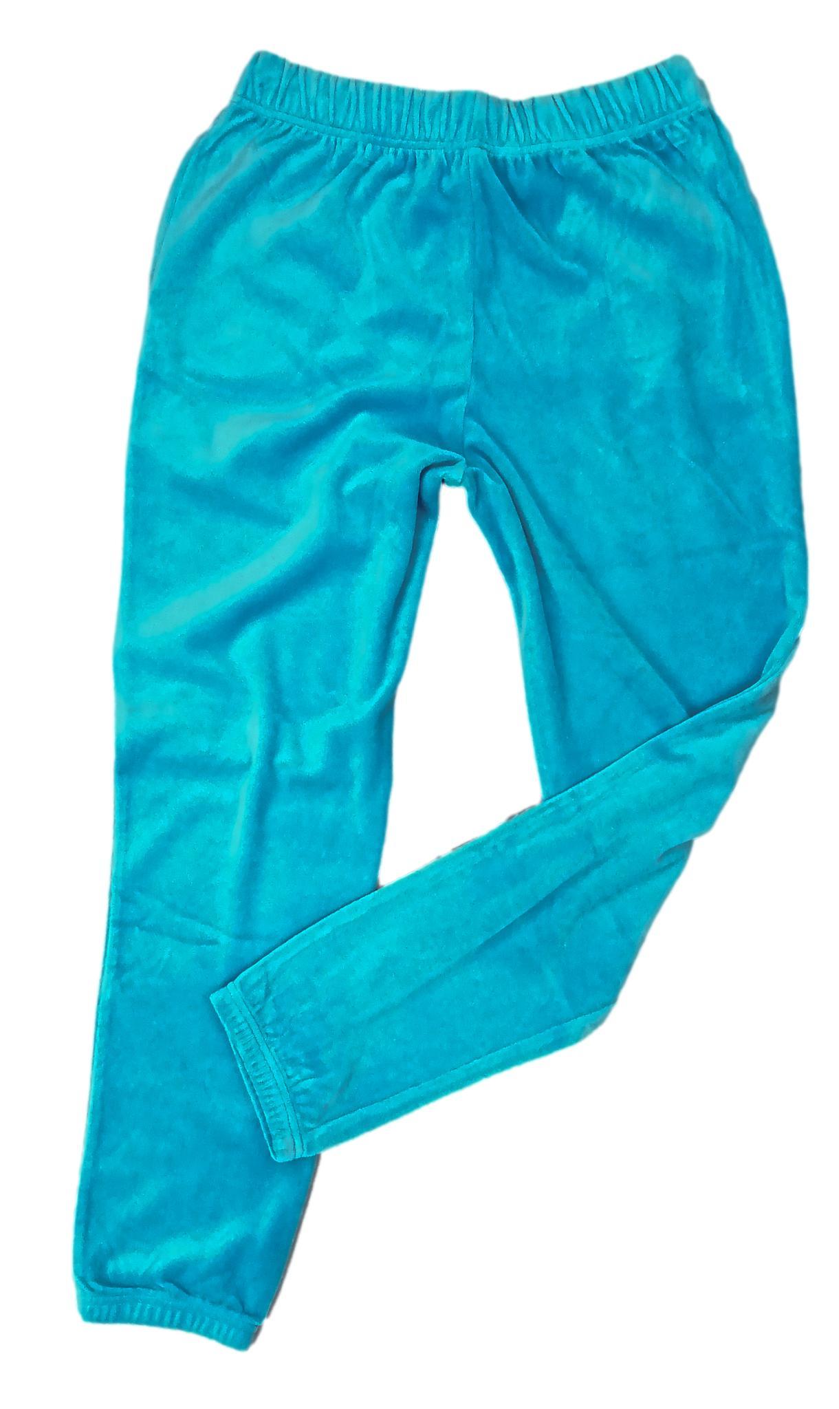 Juicy Couture Velour Joggers blue front