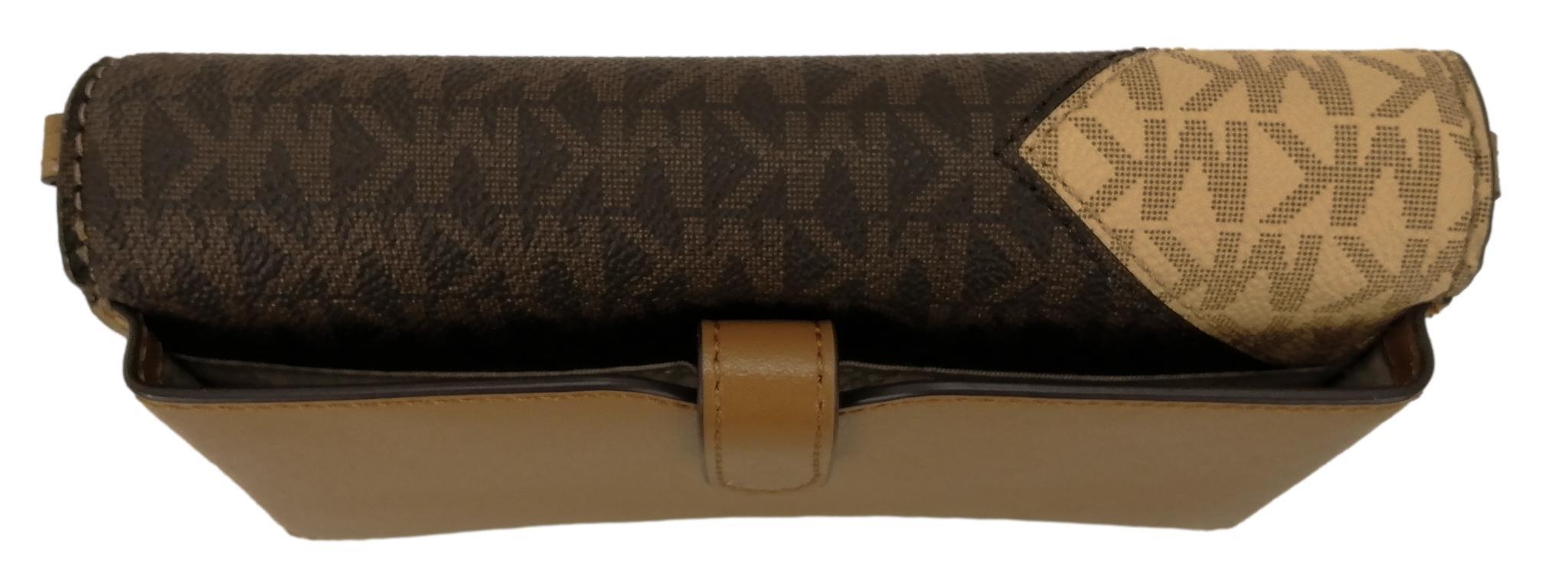 Michael Kors Small Brown Crossbody Bag top