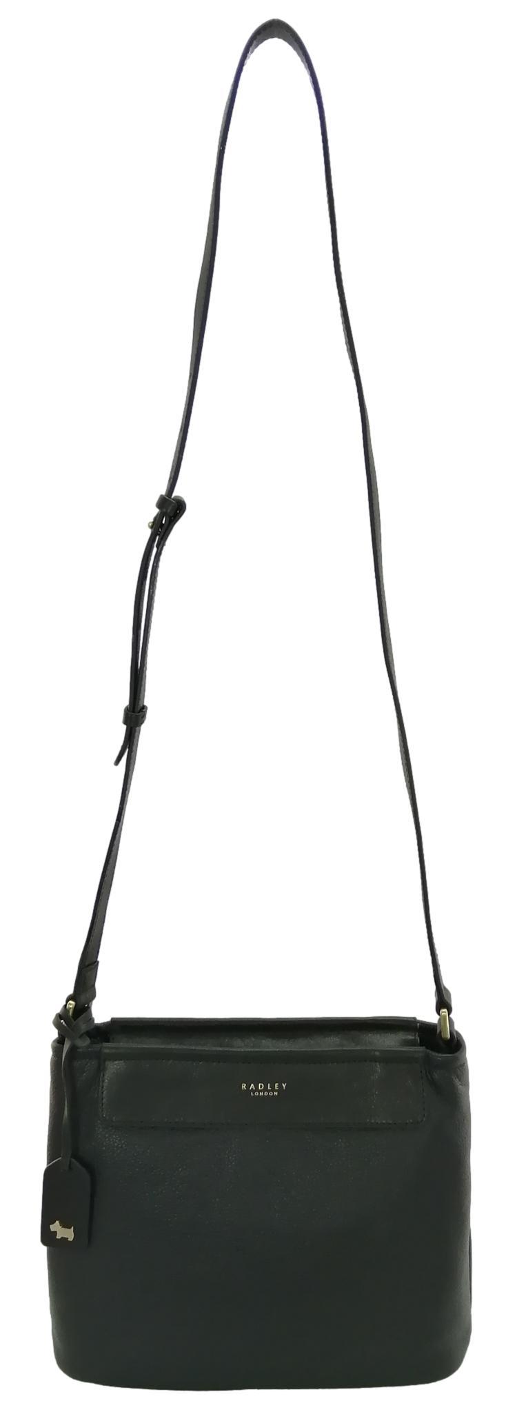 Radley Medium Black Crossbody Bag strap