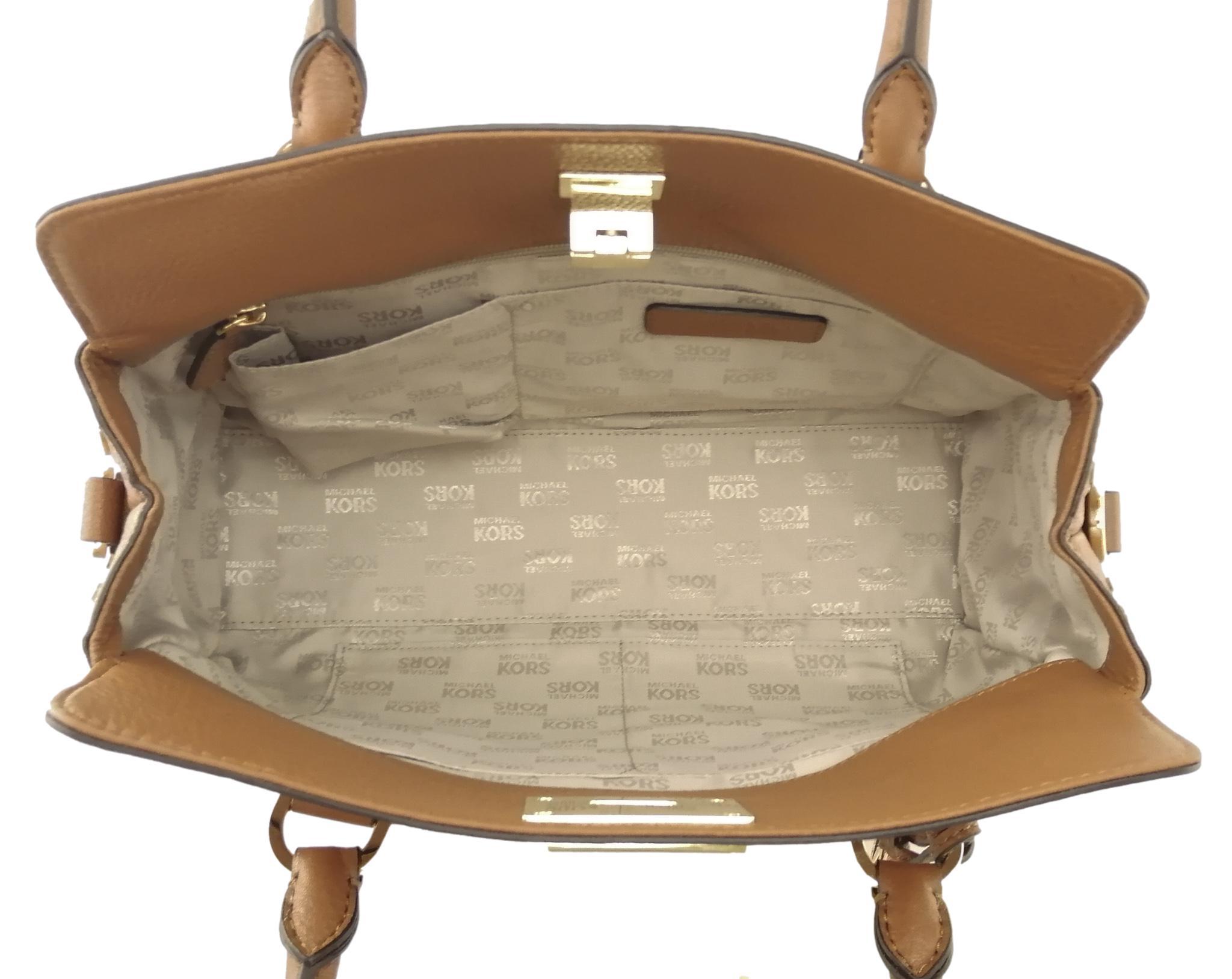 Michael Kors Medium Brown Handbag top