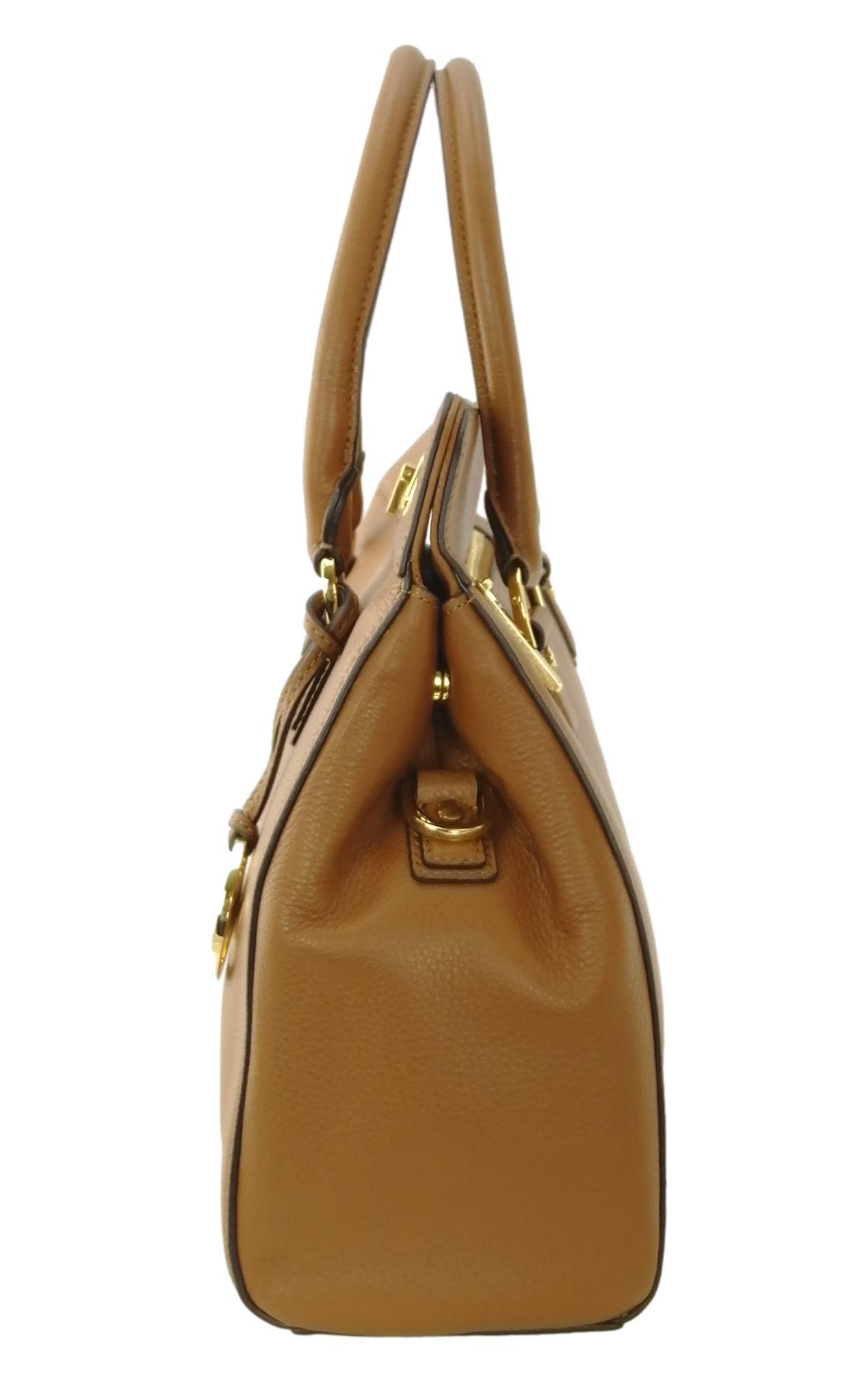 Michael kors top handle satchel top