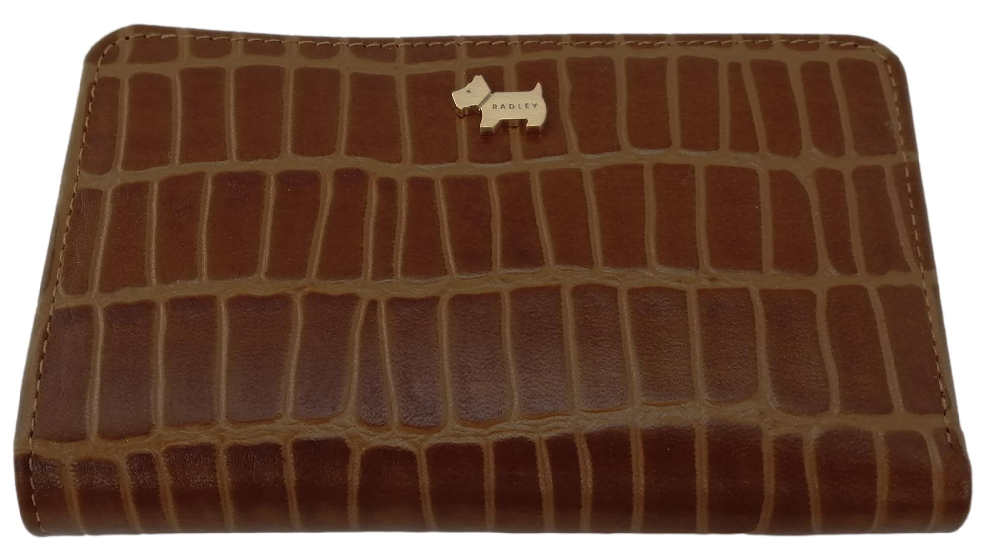 Radley Brown Faux Croc Purse base