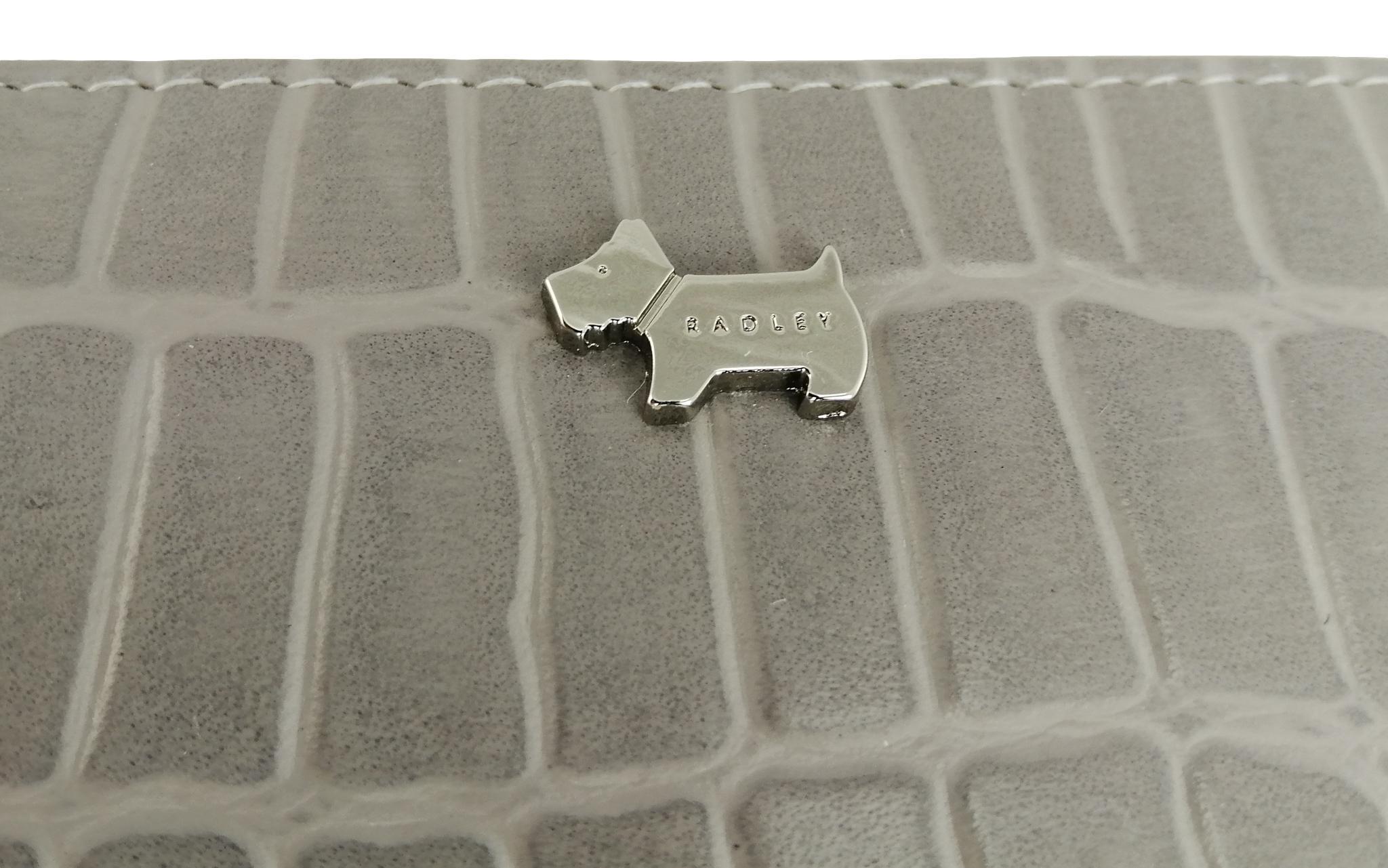 Radley Grey Purse logo angle