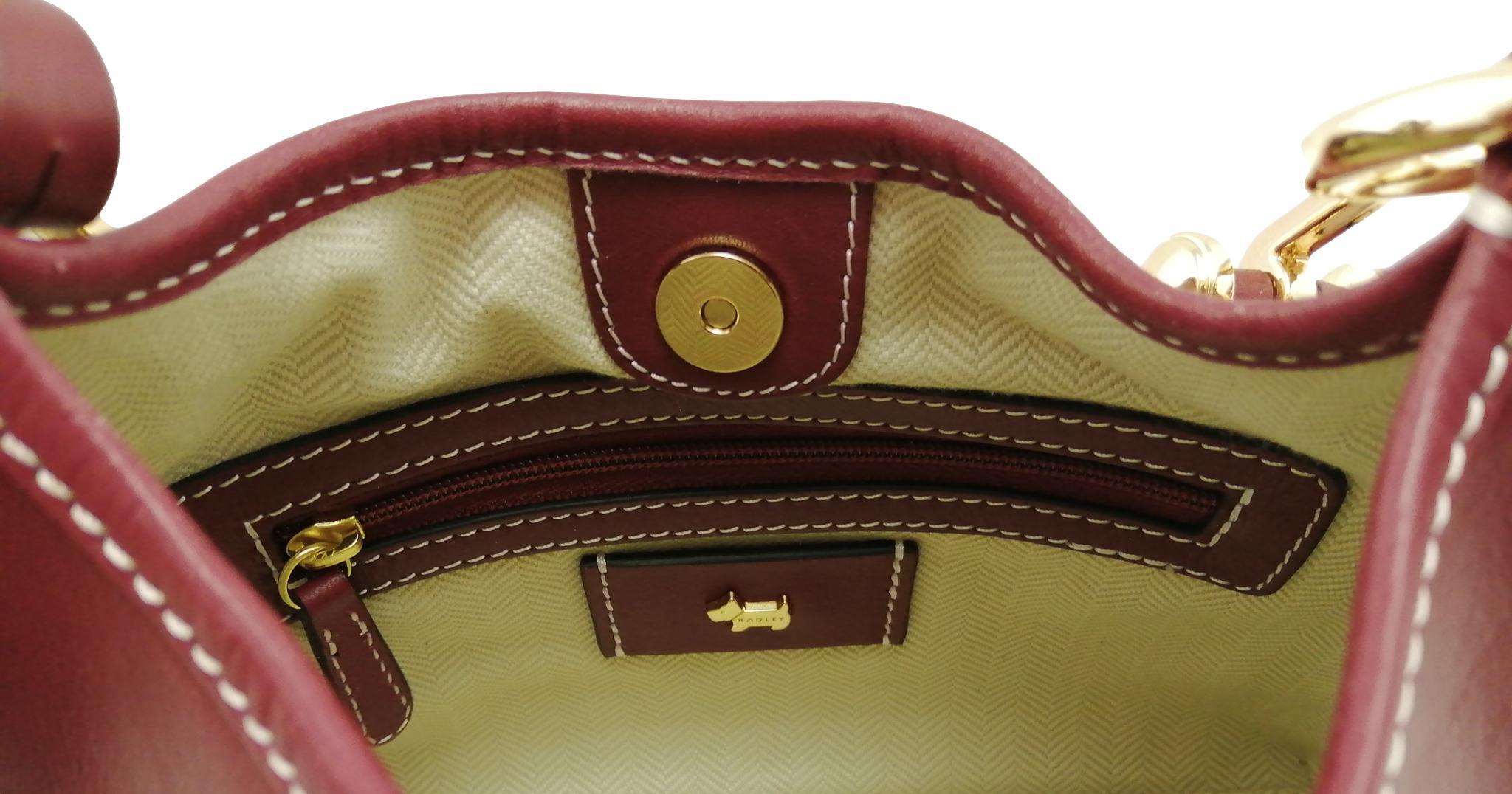 Radley Burgundy Crossbody Bag