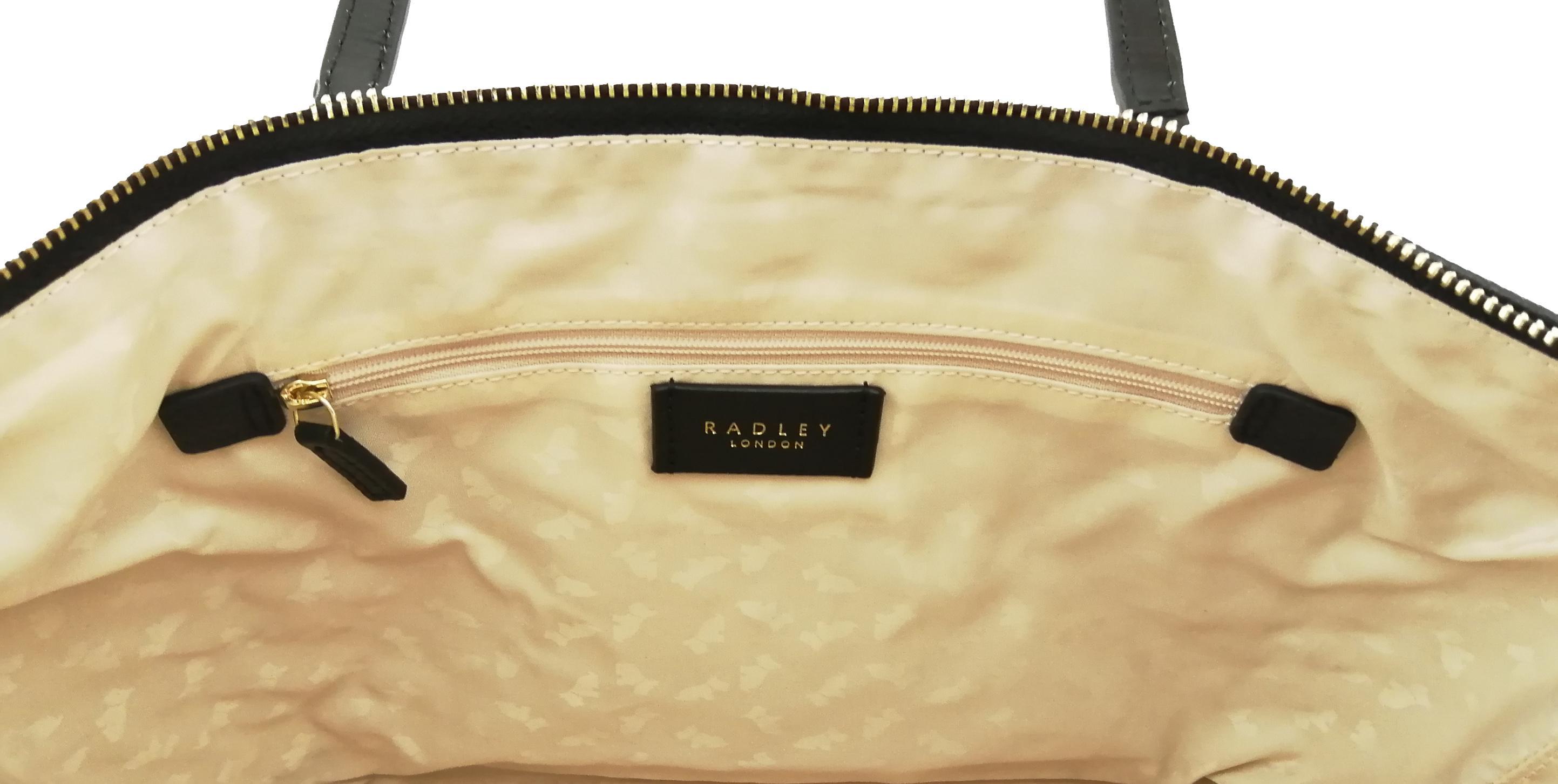 Radley black hotsell quilted tote bag