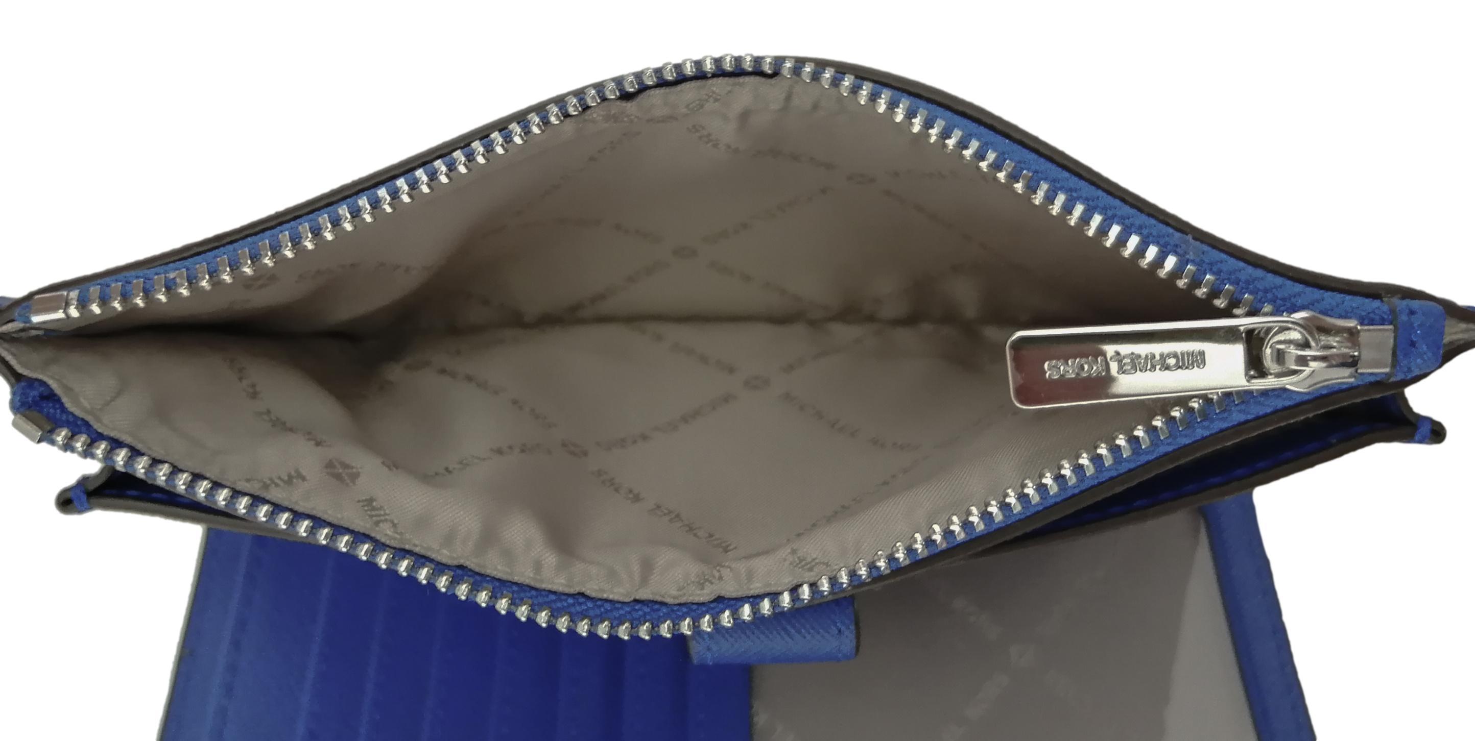 Michael Kors Blue Purse pocket