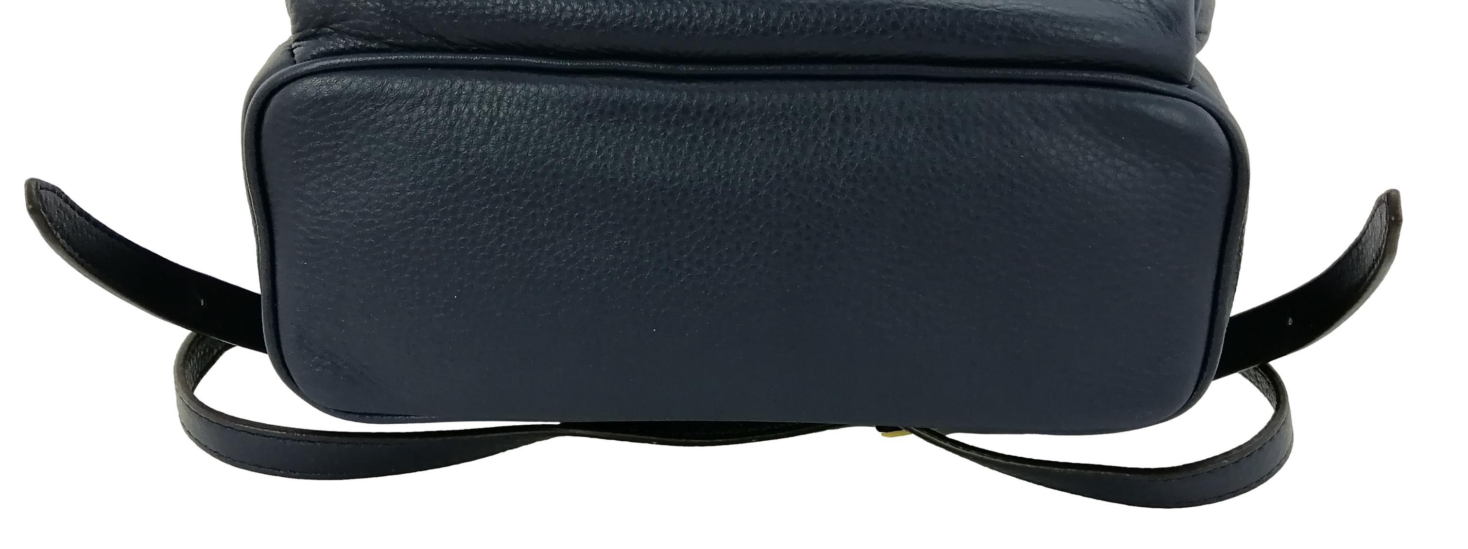 Michael Kors Navy Backpack base