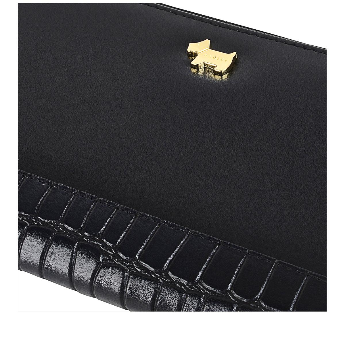 Radley large zip around purse logo
