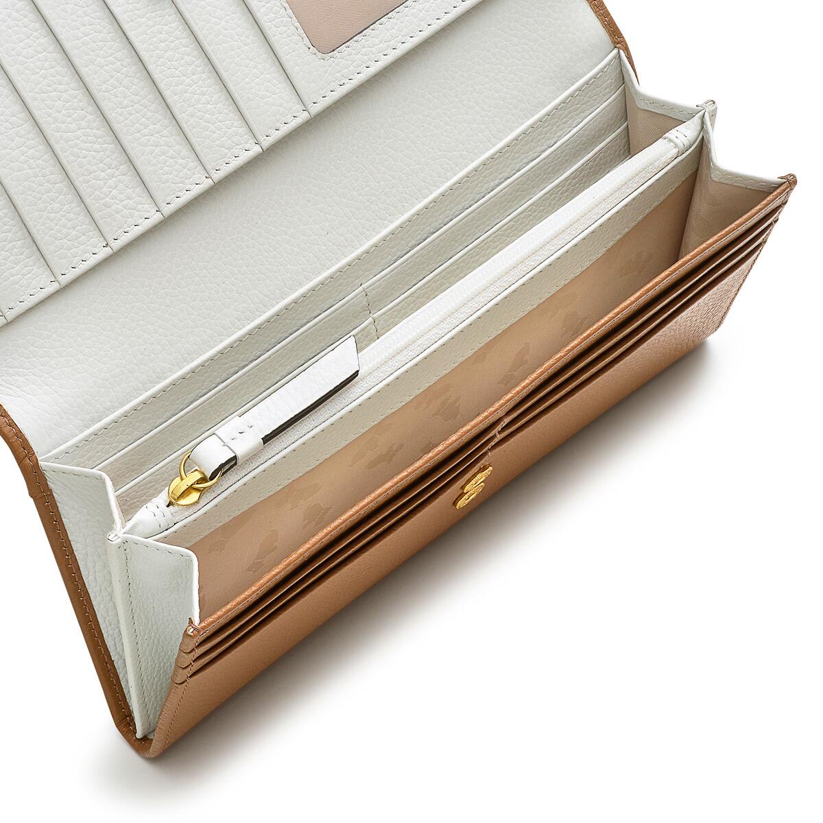 Radley Tan Bifold Purse inside