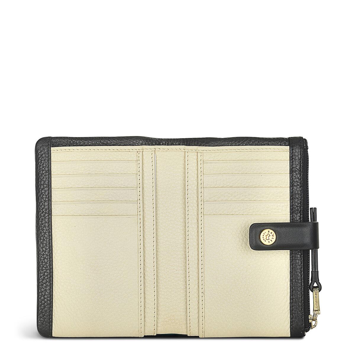 Radley Black Quilted Medium Purse open