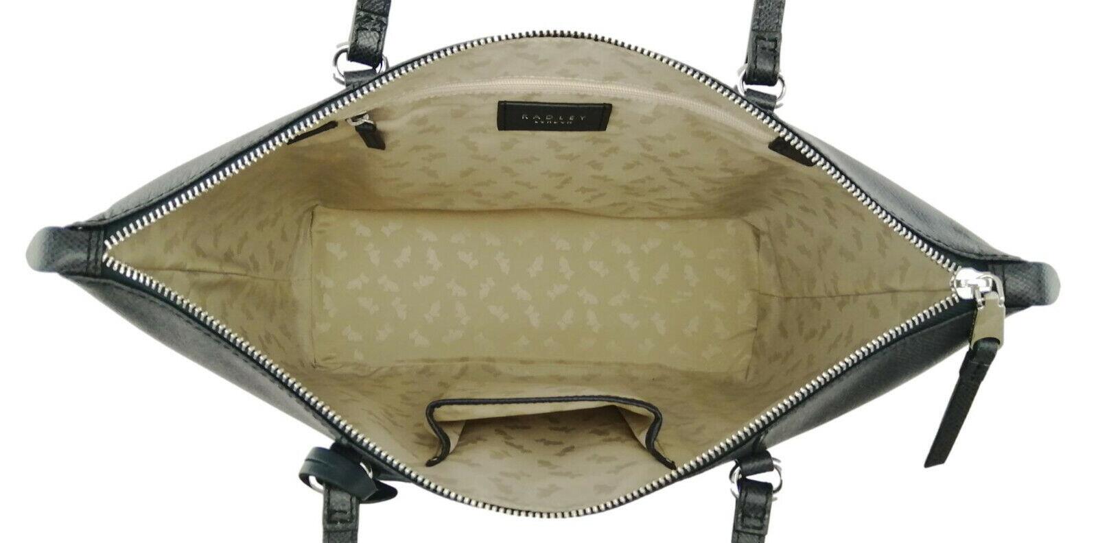Radley Navy Tote Bag inside