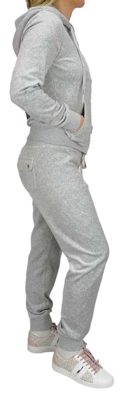 Juicy Couture Grey Tracksuit side