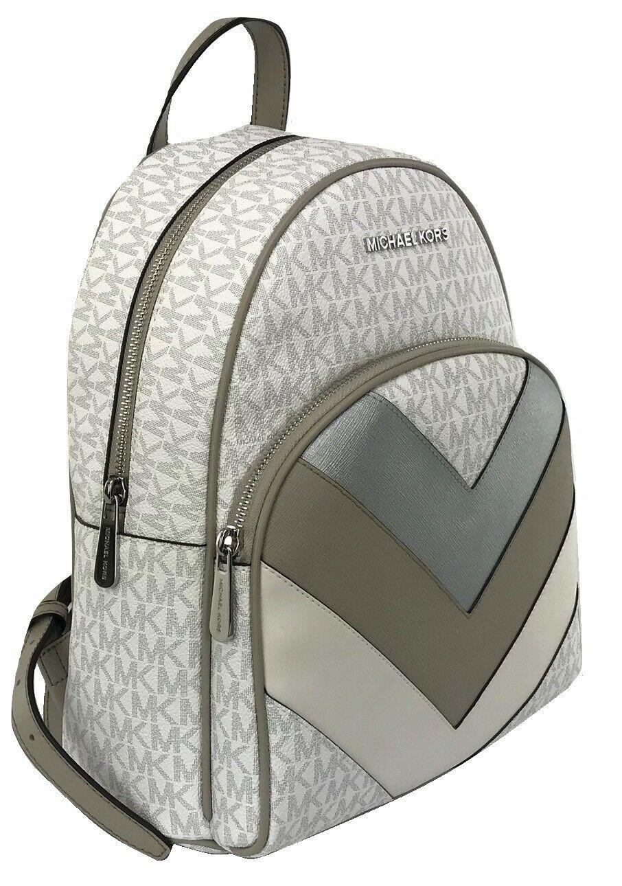 Michael kors 2025 white backpack