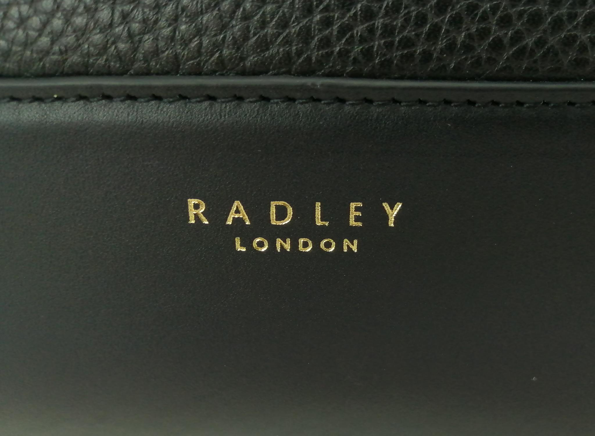 Radley Backpack Black Medium to Large Leather Dallington Zip Around ...