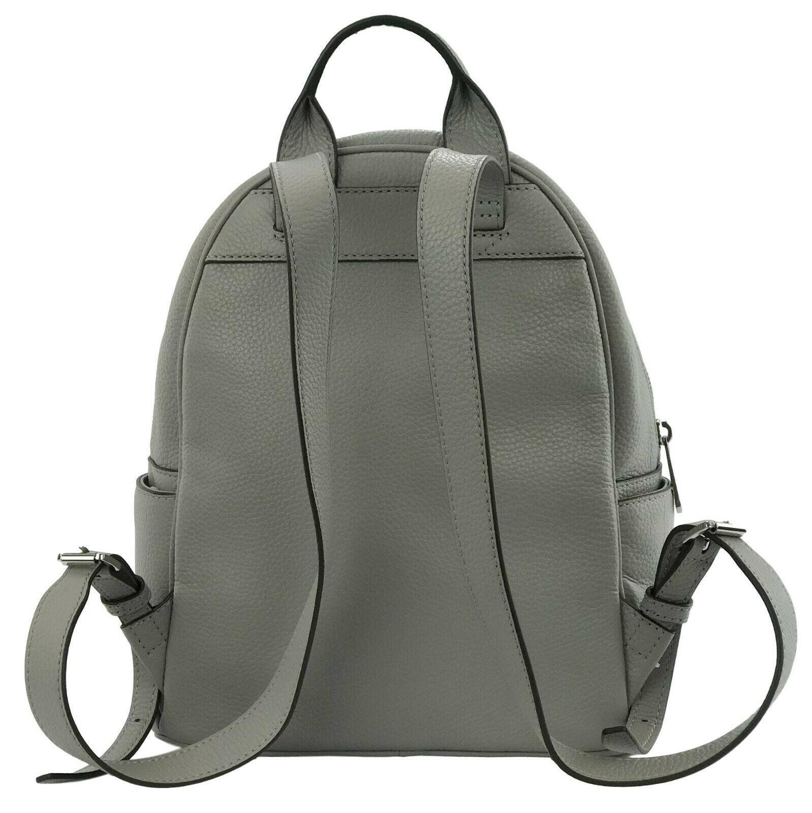 Michael Kors Grey Backpack Medium Abbey Womens Leather