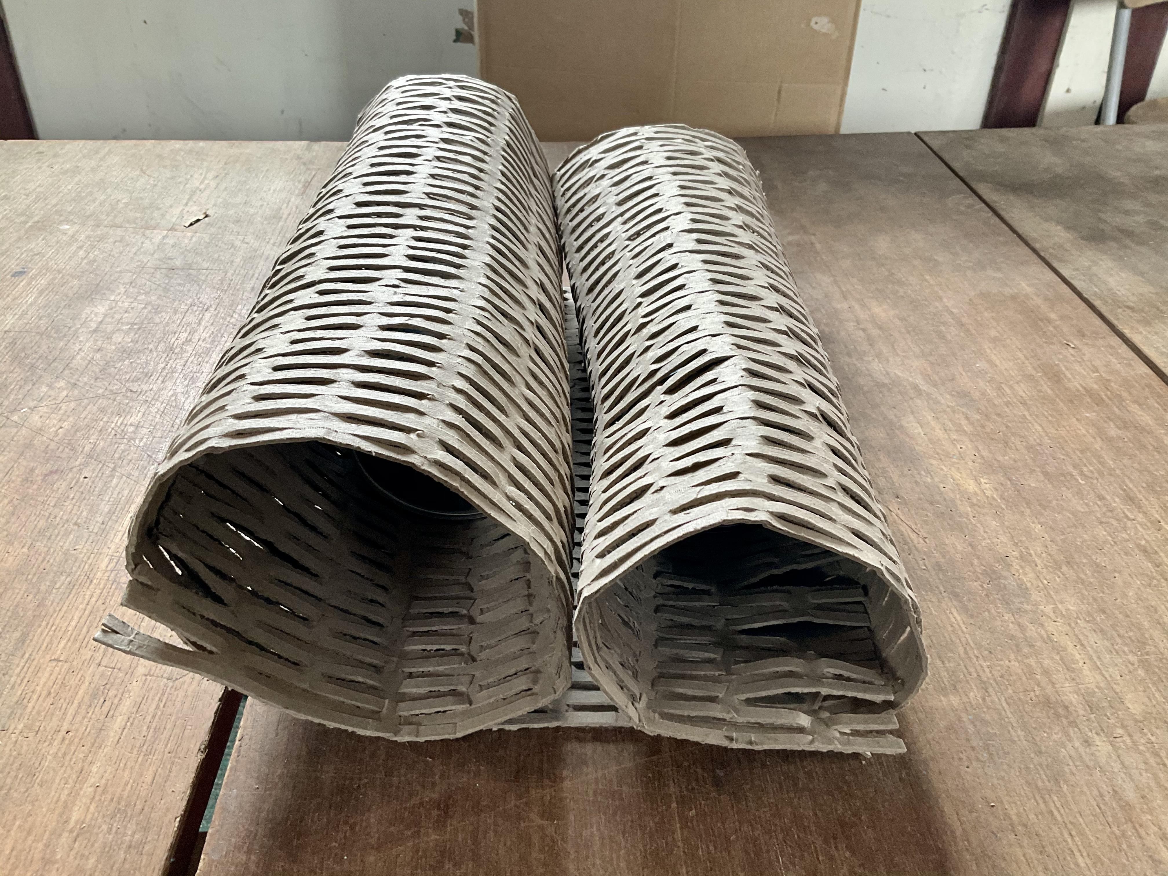 Recycled Cardboard Lattice Matting Packaging 400mm Width 10kg