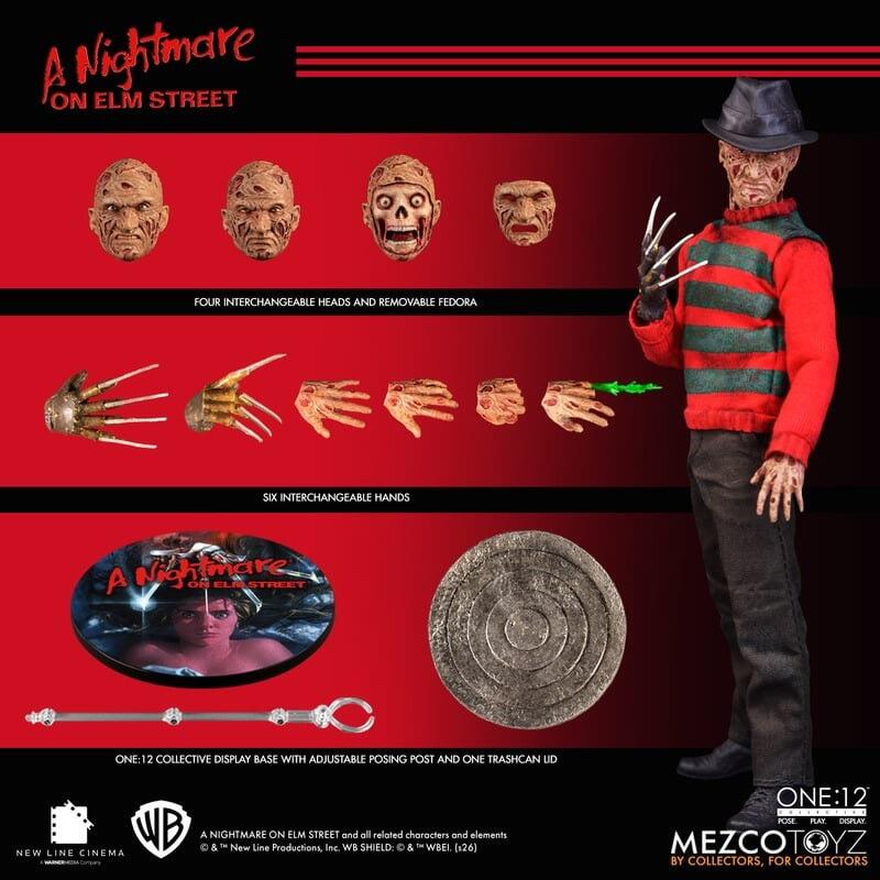 Mezco One:12 Collective Freddy Krueger Action Figure [PRE-ORDER]