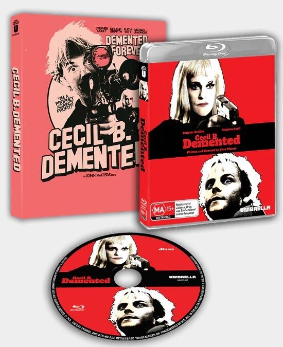Cecil B Demented LE Blu ray W slip 