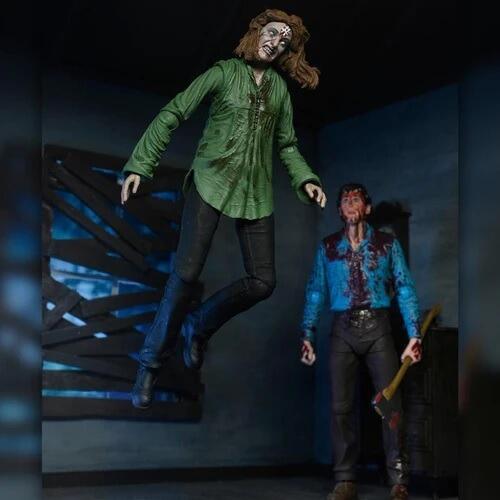 Lot Figurines NECA Evil Dead Ultimate - Ash Boody & Cheryl Williams 18cm NEUF