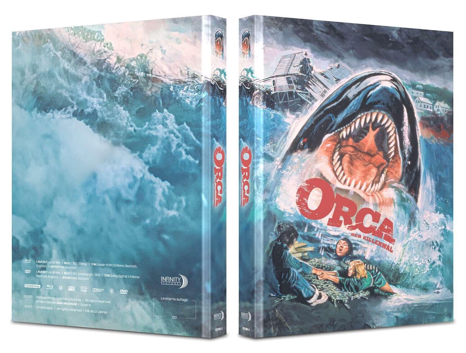 Orca (Blu-ray + DVD Mediabook Cover C)