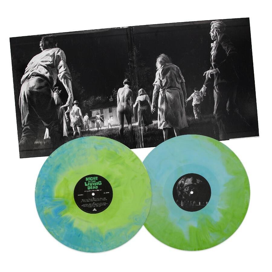 Night Of The Living Dead Soundtrack (LE 2x Zombie Flesh Vinyl LP)