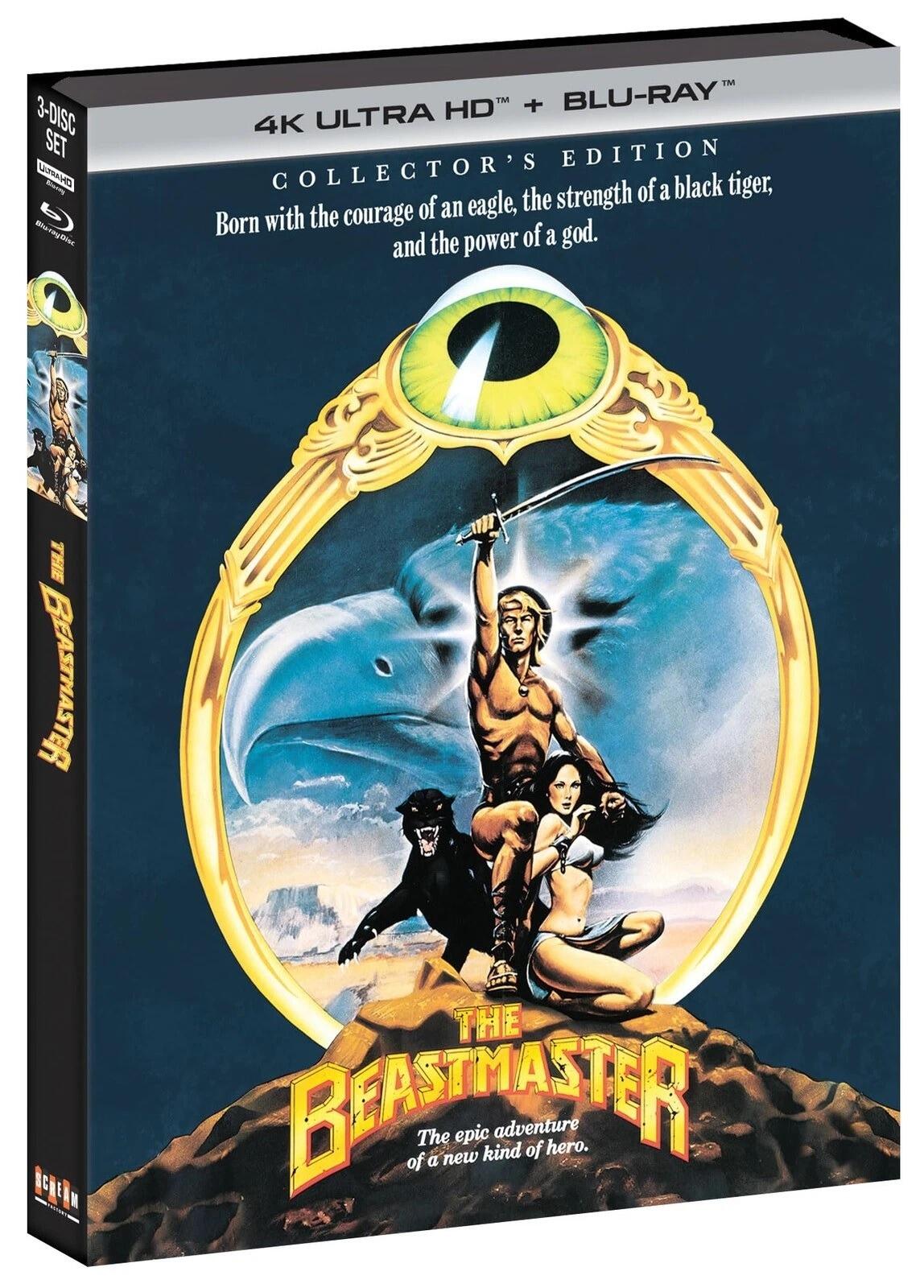 The Beastmaster (3 Disc 4KUHD + Blu-ray w/ Slip)