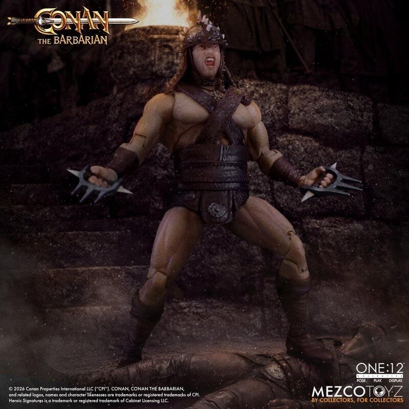 Mezco One:12 Collective Conan Pit Fighter Action Figure [PRE-ORDER]
