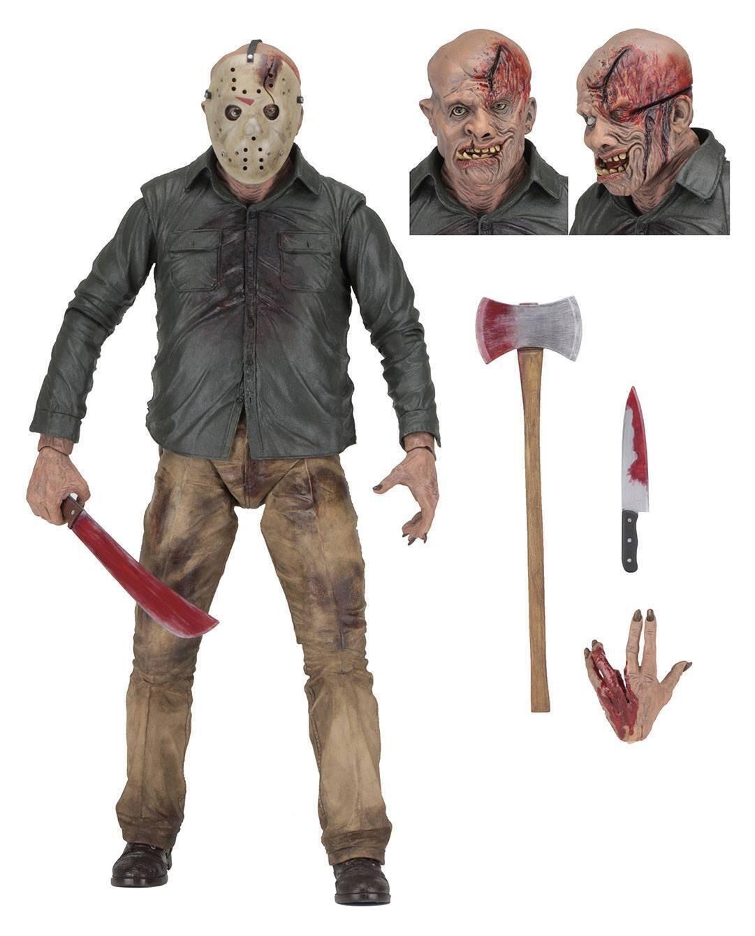 NECA Jason Voorhees Friday the 13th shops Jason Lives Figure