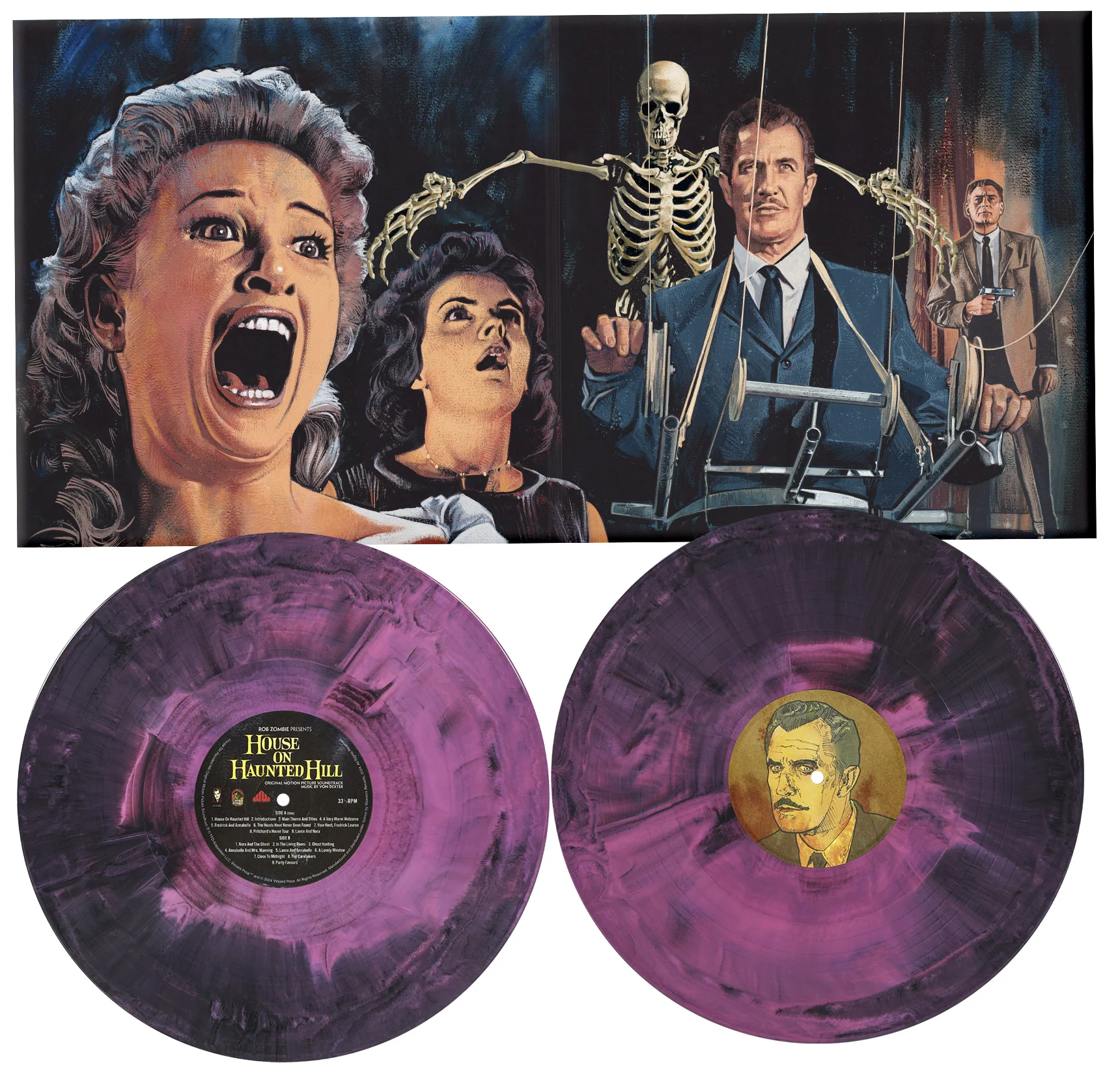 Rob Zombie Presents House on Haunted Hill 2XLP Vinyl OST