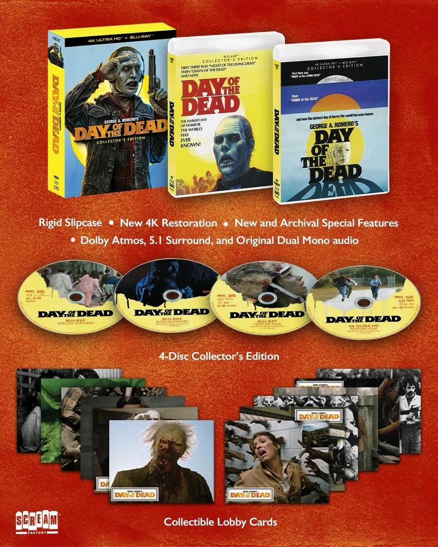Day of the Dead 40th Anniversary Edition (LE 4K + Blu-ray Slipcase)