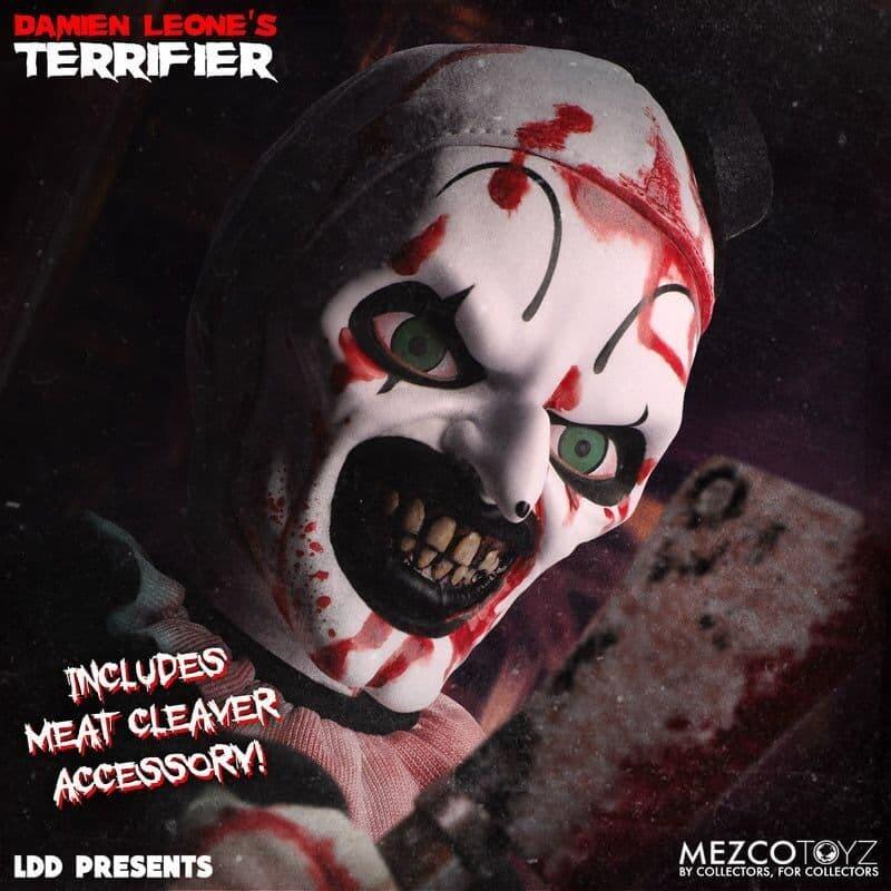 Living Dead Dolls Terrifier 15'' Art the Clown [Blood Spatter]
