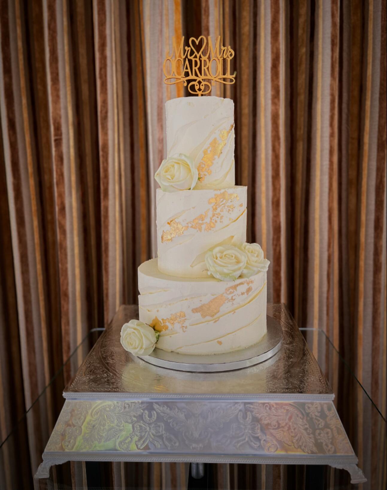 新品 FIN-NOR wedding cake　№3 Wedding Cake Three Tier - Design 4a (LCO)