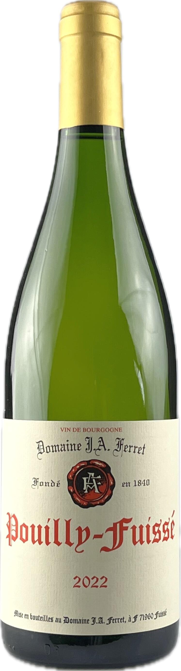 Domaine J.A. Ferret Pouilly-Fuisse Bourgogne Maconnais