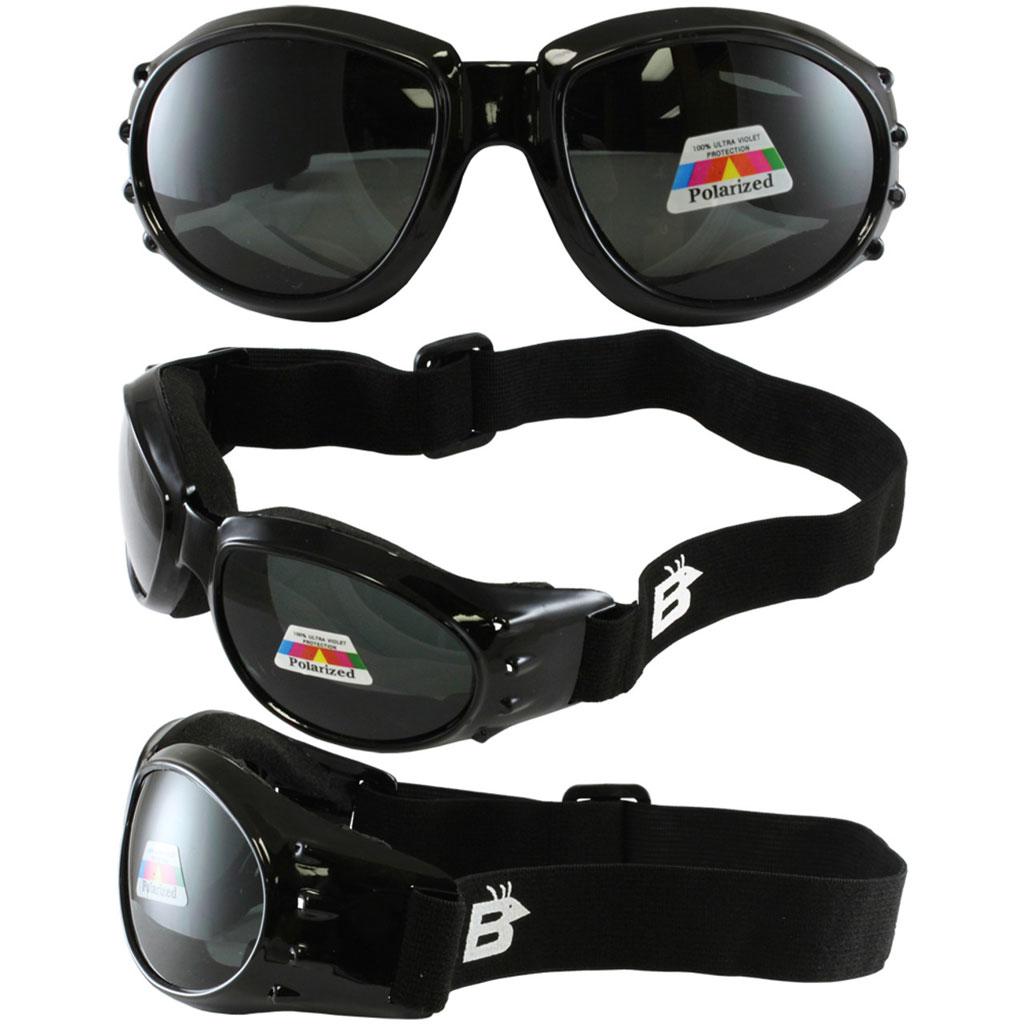 Birdz Eagle 2 Paia Occhiali Protettivi Moto – Lenti Fumé E Trasparenti, Anti-appannamento, UV400