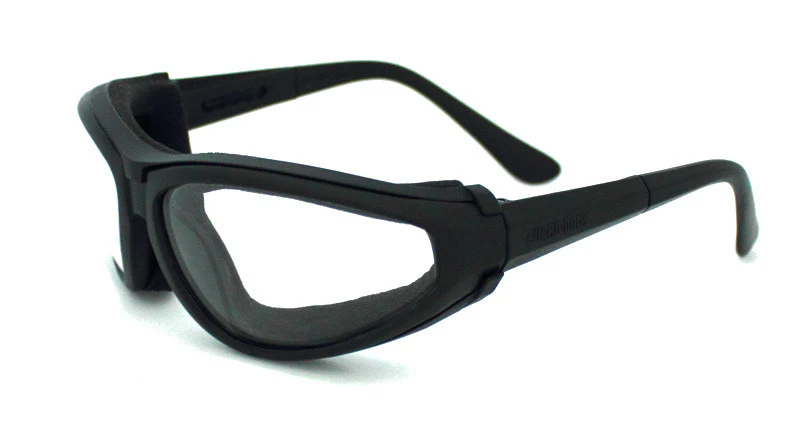 Guard Dogs Sidecars 2 Motorcycle Safety Glasses – Clear Lens - front view