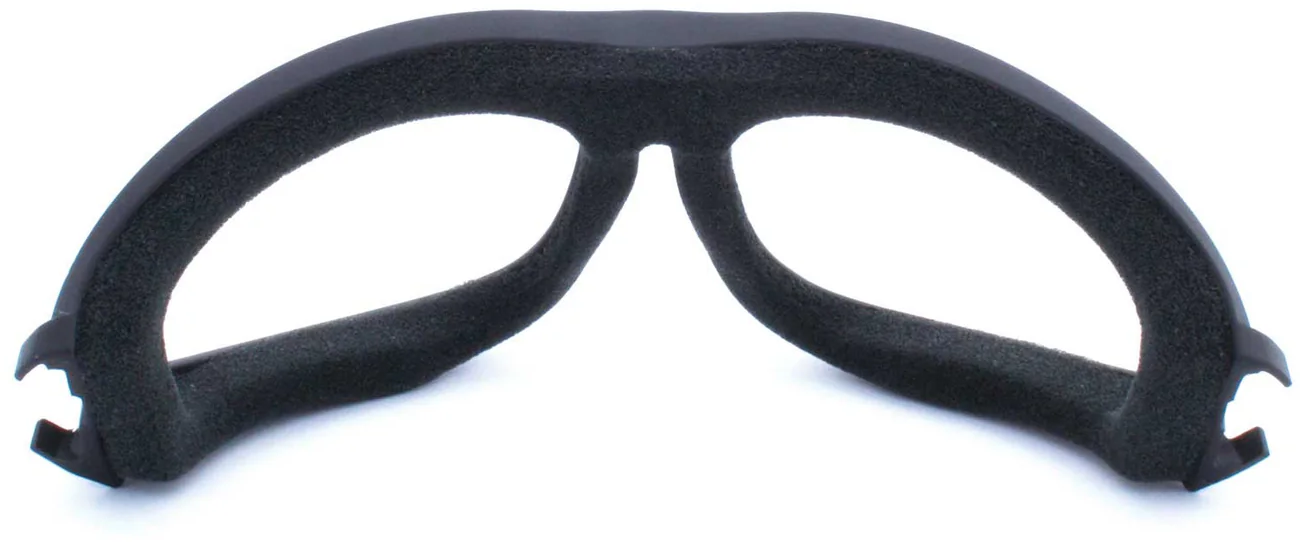 Guard Dogs Sidecars 2 Motorcycle Safety Glasses – Clear Lens - rear view seal