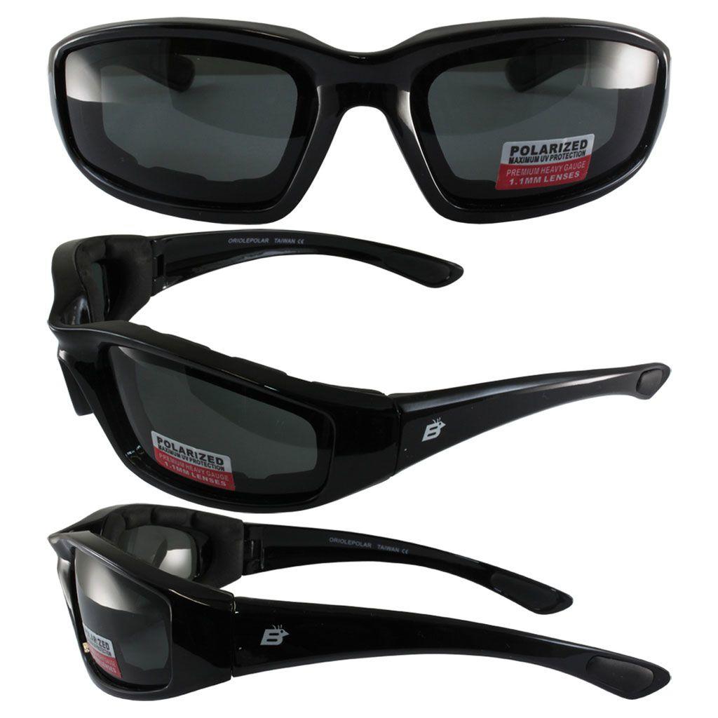 Birdz Oriole Biker Sports Smoke Polarised Sunglasses - main view