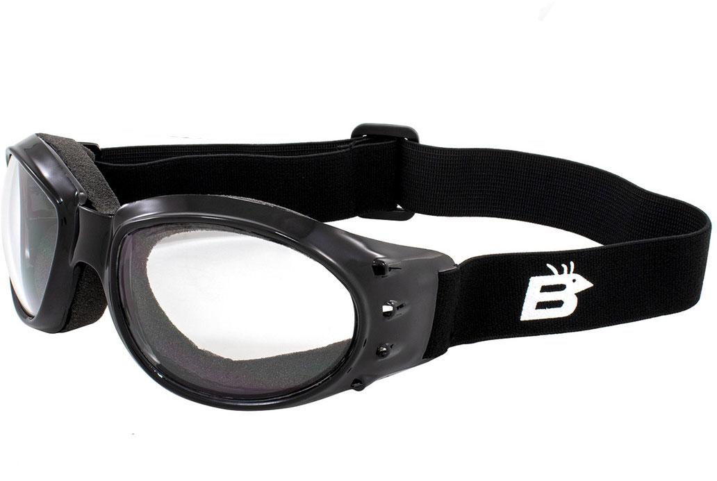 Birdz Eagle Motorcycle Goggles - clear lens
