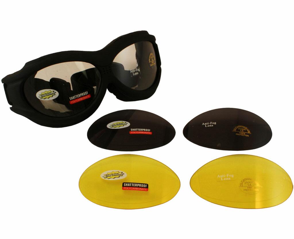 Motorcycle Eyewear Goggles Sunglasses Over Glasses OTG Buy online Specs4Sports