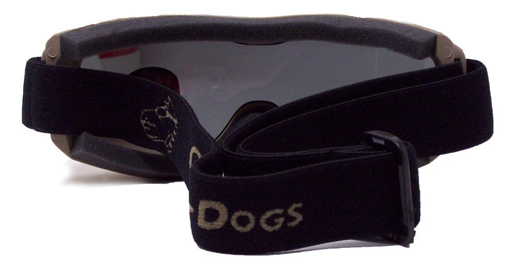 Guard Dogs Evader 2 Over Glasses Motorbike Airsoft Sports Goggles ( OTG ) | Earth Smoke Lens - back view