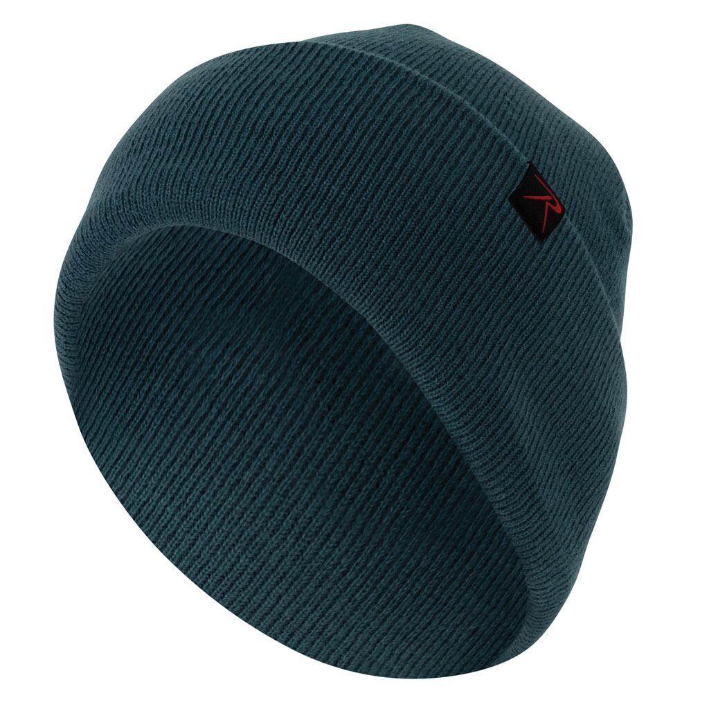 Rothco Deluxe Fine Knit Watch Cap - Cadet Blue