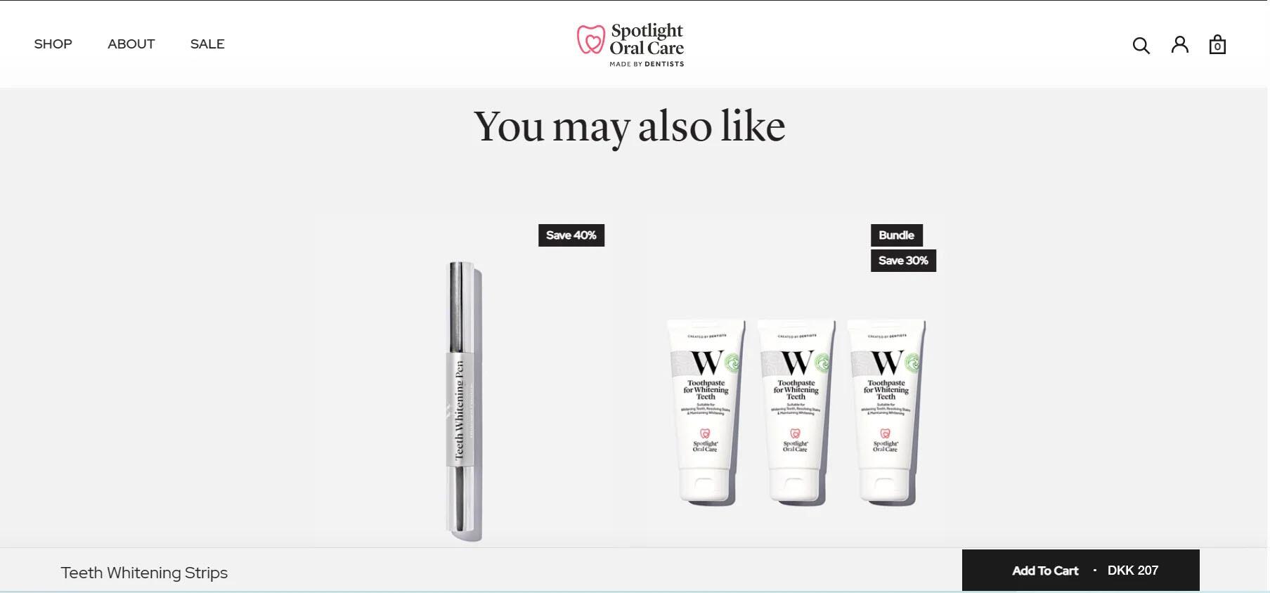 Spotlight Oral Care- Before and After