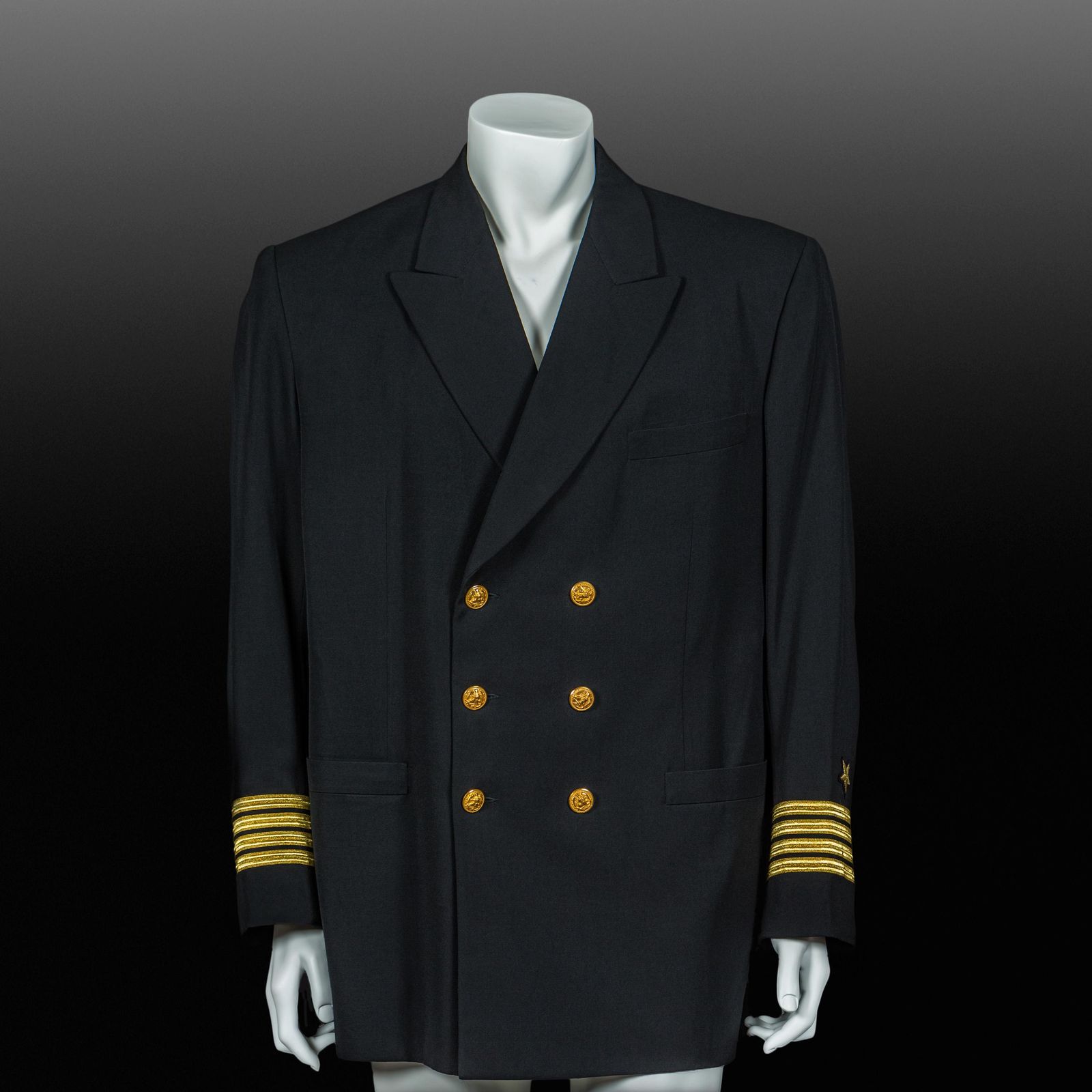 Gene Hackman's ( Captain Ramsey) Naval Officer's Black Dress Jacket
