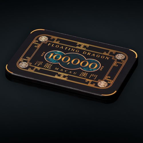 Floating Dragon 100,000 HK$ Casino Chip - James Bond, Skyfall