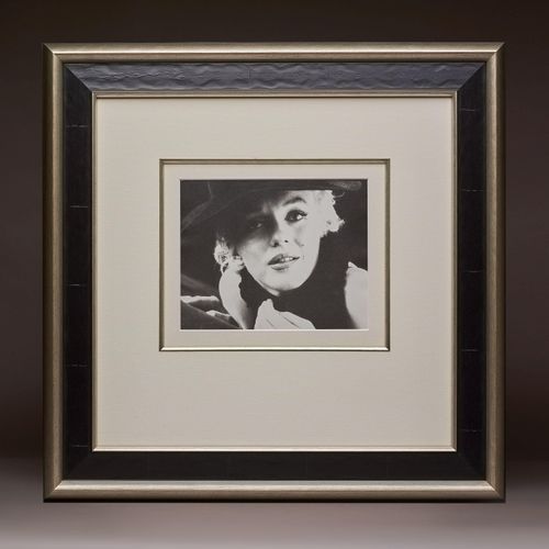 Marilyn Monroe 'Emoting' - The Black Sitting' by Milton Greene