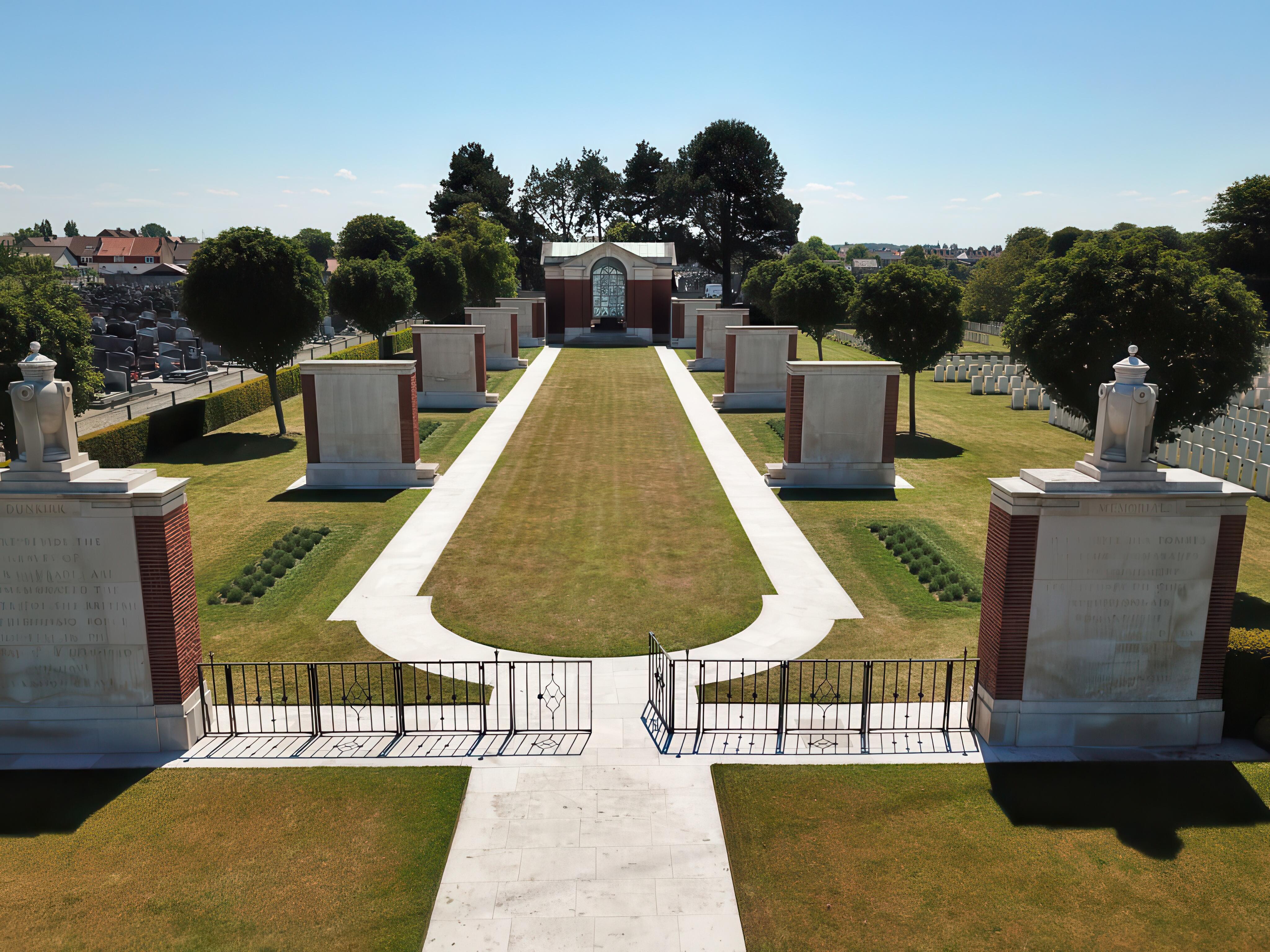 The Dunkirk Landings Memorial in France