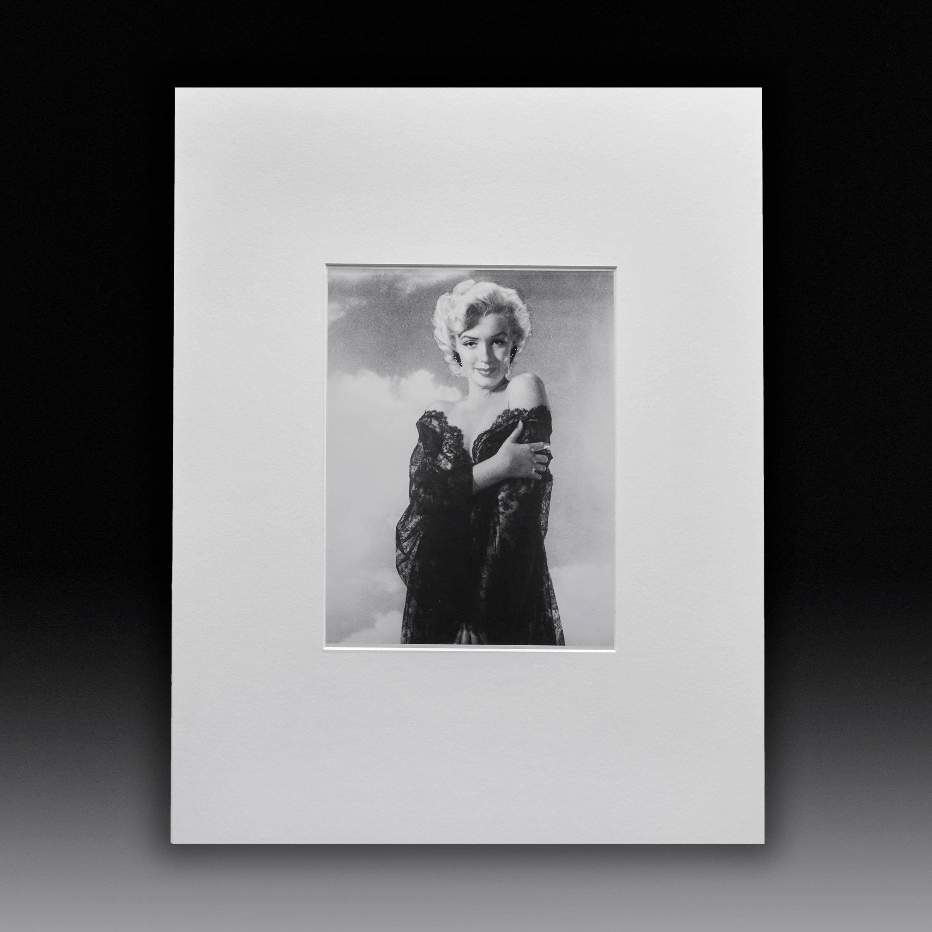 Marilyn Monroe Classic Publicity Photograph - A Black Lace Affair