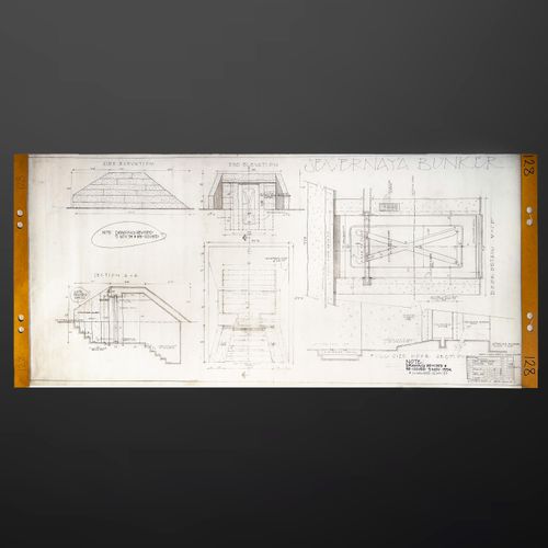 Goldeneye - Full-Size Architectural Set Construction Plans for Severnaya  (Exterior - Bunker Complex)