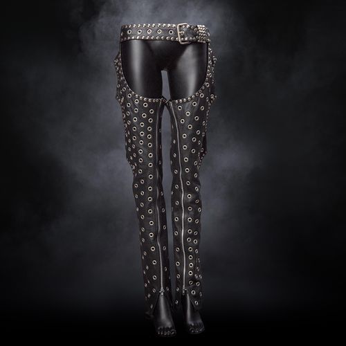 Barb Wire - Riveted Leather Chaps